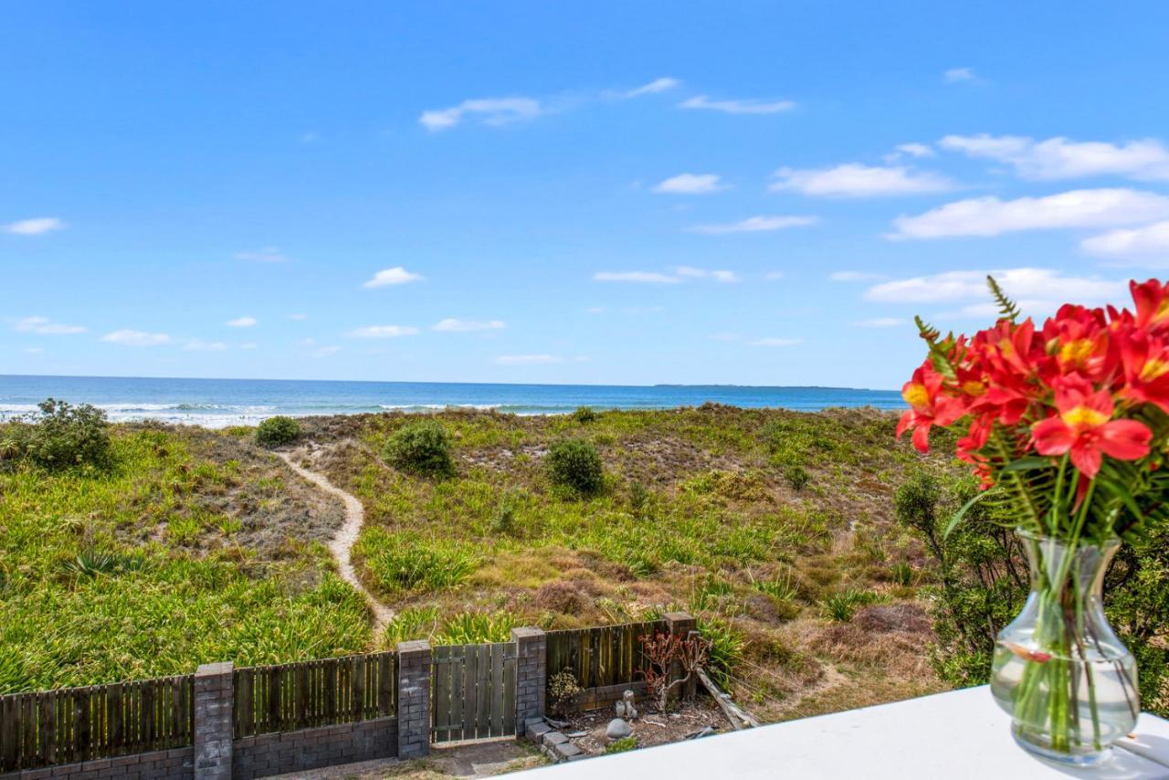 Oceanside Bach - Mount Maunganui Holiday Home Kültér fotó